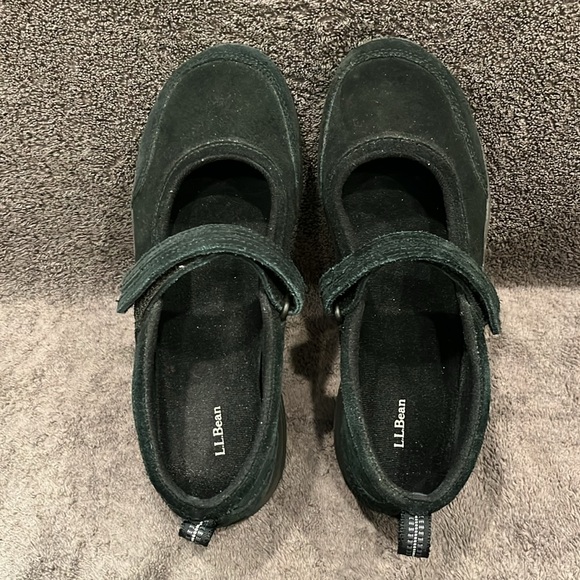 LL Bean Suede Mary Jane Casual Shoes - Picture 10 of 11